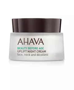 Ahava Beauty Before Age Vegan Hydra-nährend Nacht Sahne Für Gesicht & Hals, 50 ml