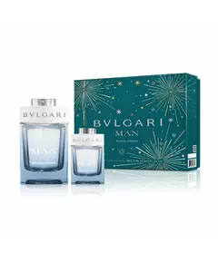 Xmas 2023 Set Bvlgari: Rain Essence Eau De Parfum For Men 100 ml + Rain Essence Eau De Parfum For Men 15 ml *Miniature, 2 Stück