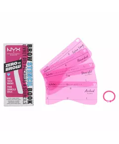 Setzen Nyx Zero To Brow Gestaltung Augenbrauenpuder 4 stk stk, 4 Stück