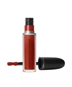 MAC Powder Kiss Velvet Blur Mat Rouge à lèvres liquide 991 Devoted To Chili, 5 ml
