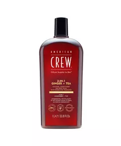 American Crew 3-In-1 Haarshampoo Spülung & Duschgel 3-in-1 Revitalisierung, 250 ml