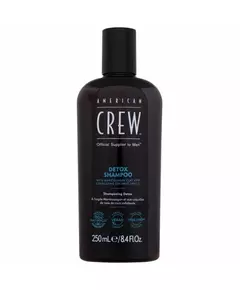 American Crew Detox Végan Shampooing Pour la régulation du sébum excessif, 1000 ml