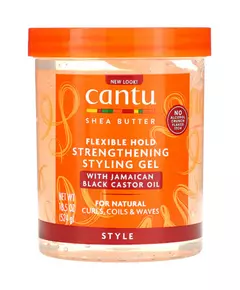 Cantu Shea Butter Haarstyling-Gel Stärkung Flexibler Halt, 524 g