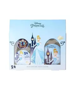 Set Disney: Cinderella Eau De Toilette For Girls 50 ml + Cinderella Collectible Magnet For Girls, 50 ml