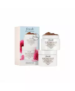 Set Duo Fresh Rose Apaisant & Tonifiant Masque crème Pour le visage, 2 × 100 ml