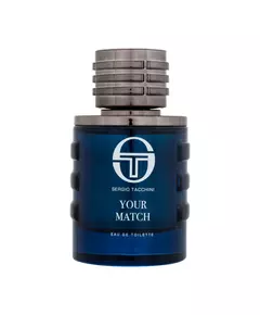 Sergio Tacchini Your Match Eau de Toilette Für Männer, 100 ml