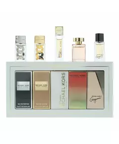 Ensemble Michael Kors Miniatures Eau de Parfum Pour les femmes 5 pcs 5 ml *Miniature, 5 × 5 ml
