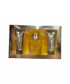 Set Top Gun: Chevron Eau De Toilette For Men 100 ml + Chevron Hydrating Body Wash Body & Hair 100 ml + Chevron Hydrating After-Shave Balm, 100 ml