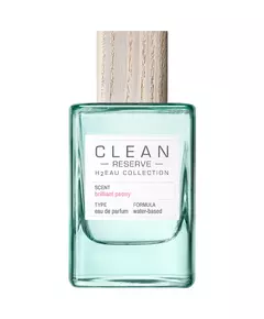 Clean H2Eau Brilliant Peony Eau de Parfum Unisexe, 100 ml
