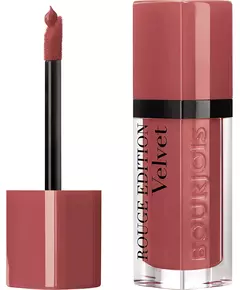 Bourjois Rouge Edition Velvet Dimeticon Matt Flüssiger Lippenstift 04 Pfirsich Club, 7 ml