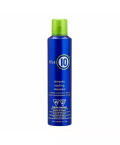 It's a 10 Miracle Mousse coiffante Pour le volume Tenue moyenne, 262 ml