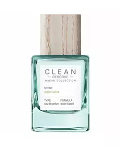 Clean H2Eau Water Lotus Eau de Parfum Unisexe, 50 ml
