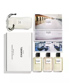 Les Eaux De Chanel Set Chanel: Paris – Deauville Eau De Toilette For Women 30 ml + Paris – Venise Eau De Toilette For Women 30 ml + Paris – Biarritz Eau De Toilette For Women, 30 ml
