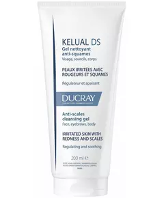 Ducray Kelual DS Hypoallergen Anti-Scales Reinigungsgel Für das Gesicht, 200 ml