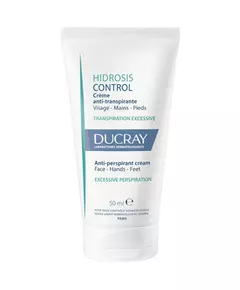 Ducray Hidrosis Control Antitranspirant Sahne Für Gesicht & Hände, 50 ml