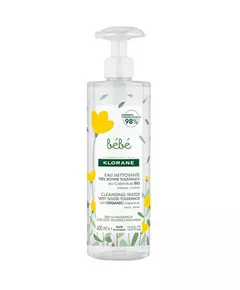 Klorane Baby Sanfte Reinigung Reinigungswasser Für Gesicht & Körper, 400 ml