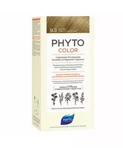 Phyto Color Permanente Haarfarbe 9.3 Very Light Golden Blonde, 50 ml