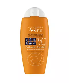 Avene Sport Fluid Photo-Protecteur Sonnenschutzfluid Für Gesicht & Körper SPF50+, 100 ml