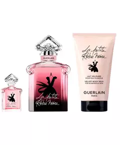 Set Guerlain: La Petite Robe Noire Intense Eau De Parfum For Women 50 ml + La Petite Robe Noire Intense Eau De Parfum For Women 5 ml + La Petite Robe Noire Intense Hydrating Body Lotion, 3 Stück