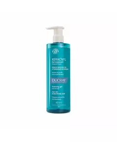 Ducray Keracnyl Anti-Akne Reinigungsgel Für Gesicht & Körper, 400 ml