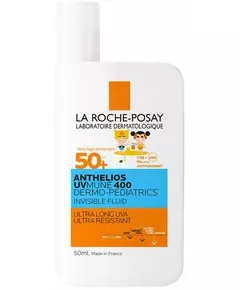 La Roche-Posay Anthelios Dermo‑Pediatrics Wet Protection Fluide Corps SPF 50+, 50 ml