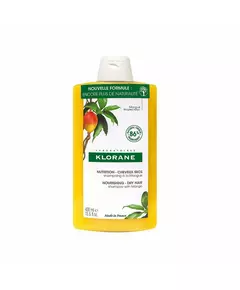 Klorane Mango Butter Nutrition Mango Haarshampoo Zur Nahrung, 400 ml