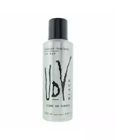 Ulric De Varens Black Deodorant Spray Für Männer, 200 ml