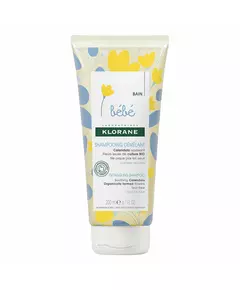 Klorane Baby Vegan Haarshampoo Glatt, 200 ml