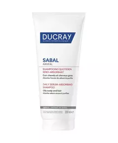 Ducray Sabal Argeal Kaolin Haarbehandlung Shampoo Reinigt Für fettiges Haar, 200 ml
