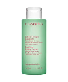 Clarins Combi/Oily Purification Lotion tonique Pour le visage, 400 ml