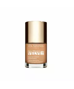 Clarins Skin Illusion Velvet Natürliche Inhaltsstoffe Mattes Finish Flüssige Grundierung 109C Weizen, 30 ml