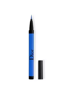 Christian Dior Diorshow On Stage Wasserdicht Ultra-flexible Filzspitze Intensive Farbe Flüssiger Eyeliner 181 Satin-Indigo, 0,6 ml