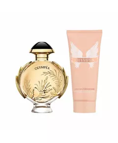 Set Paco Rabanne: Olympea Solar Eau De Parfum For Women 80 ml + Olympea Solar Hydrating Body Lotion, 80 ml