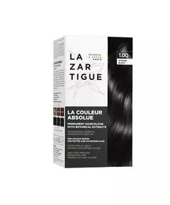 Lazartigue LA COULEUR ABSOLUE ammoniakfreie permanente Haarfarbe #1.00 1 Stück, 143 ml