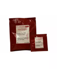 Set Clarins: Pro Complexion Radiance Bright Peel-Off Mask Evening Face 20 pcs 5.2 g + Pro Complexion Radiance Bright Peel-Off Mask Evening Face, 20 Stück