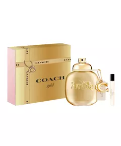 Set Coach: Gold Eau De Parfum For Women 50 ml + Gold Eau De Parfum For Women, 50 ml