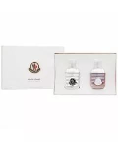 Set Moncler: Pour Homme Eau De Parfum For Men 7.5 ml *Miniature + Pour Femme Eau De Parfum For Women 7.5 ml *Miniature, 7,5 ml
