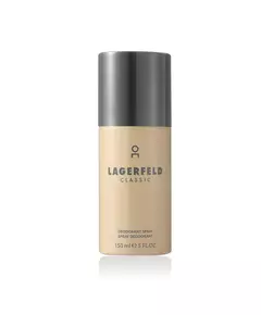 Karl Lagerfeld Lagerfeld Classic Déodorant Spray Protection 24 h pour Homme, 150 ml