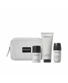 Set Payot: Optimale Softening & Refreshing Shower Gel For Face & Body For All Skin Types 200 ml + Optimale Anti-Perspirant Deodorant Roll-On For Men 75 ml + Optimale Moisturizing Emulsion For Face, 4 Stück