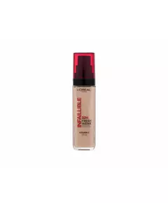 L'Oreal Paris Infaillible 24h Fresh Wear Port toute la journée Fond de teint liquide 110 Rose Vanille SPF 25, 30 ml