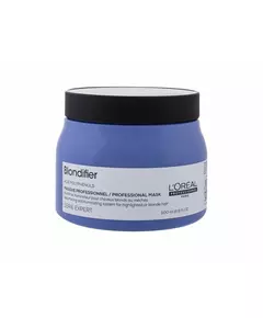 L'Oreal Professionnel Serie Expert Blondifier Acai-Polyphenole Haarbehandlungs-Crememaske Neubeschichtung und Beleuchtung, 500 ml
