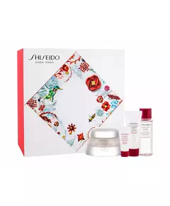 Bio-Performance Set Shiseido: Bio-Performance Advanced Super Revitalizing Hyaluronic Acid Anti-Ageing Day & Night Cream For Face 50 ml + Ultimune Antioxidants Hydrating & Repairing Day & Night Serum For Face & Neck 5 ml + Benefiance Cleansing