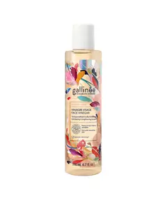 Gallinee Microbiome Skincare Vinaigre Tonifie/Apaisse & Illumine Lotion tonique Pour le visage, 200 ml
