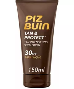 Piz Buin Tan & Protect Beschleunigt die natürliche Bräunung Sonnencreme SPF 30, 150 ml