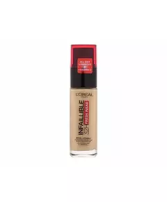 L'Oreal Paris Infaillible 24H Matte Hydratant Fond de teint liquide 140 Beige doré SPF 25, 30 ml