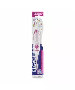 Elgydium Unicorn Brosse à dents Violet