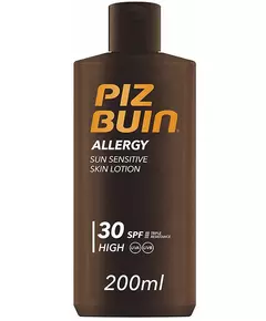 Piz Buin Allergy Sonnenschutz Sonnencreme SPF 30 UVA & UVB, 200 ml