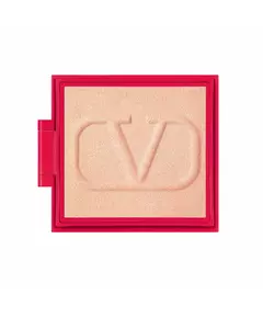 Valentino Go-Clutch Lueur Poudre compacte 01 Très léger Recharge, 4,2 g
