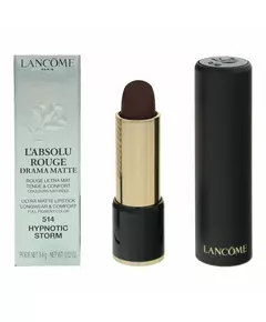 Lancome L'Absolu Rouge Drama Matte Matt Creme-Lippenstift 514 Hypnotischer Sturm, 3,4 g