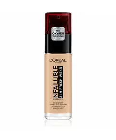 L'Oréal Paris INFAILLIBLE 32h maquillaje fresh wear SPF25 #125-naturel rose, 30 ml